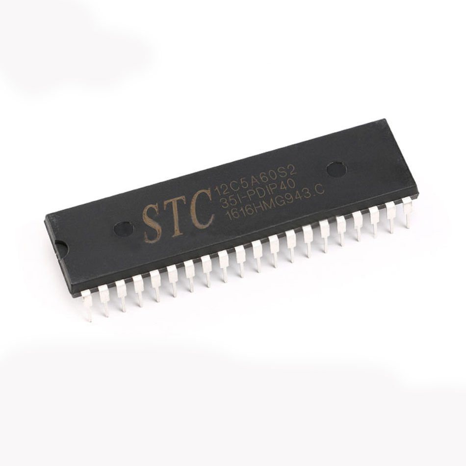 STC STC12C5A60S235IPDIP40 Multiserial Port 8051 Singlechip